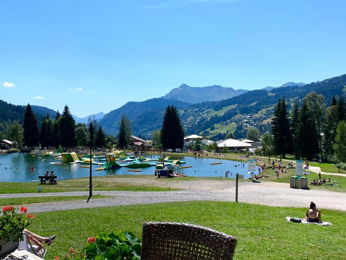 Chalet Le Renard Du Lac Les Gets Esterno foto